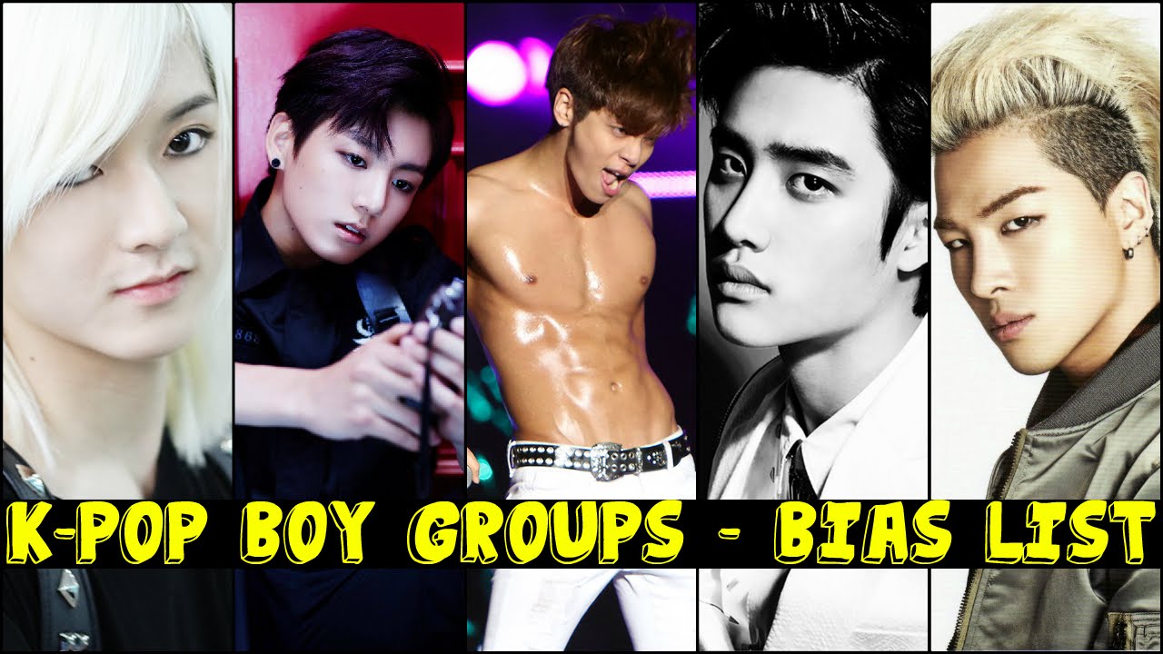 [TOP 25] K-POP Boy Group Members - My #1 Bias List