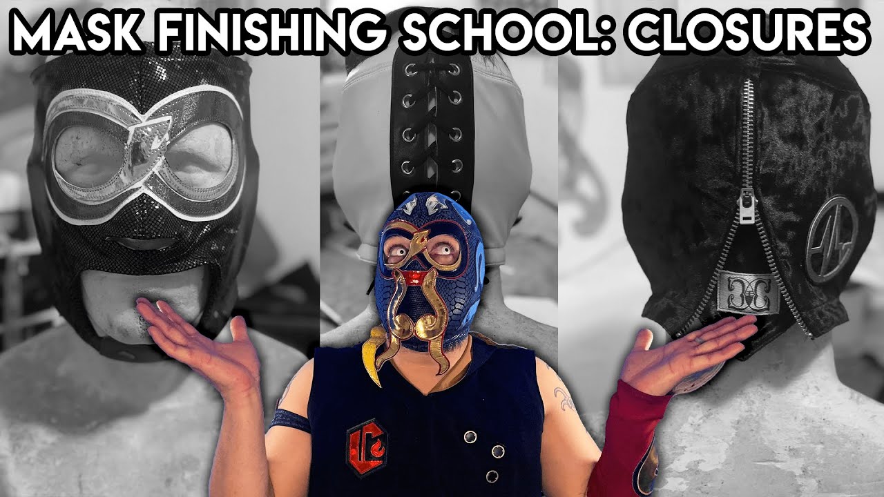4 Types of Lucha Mask Closures