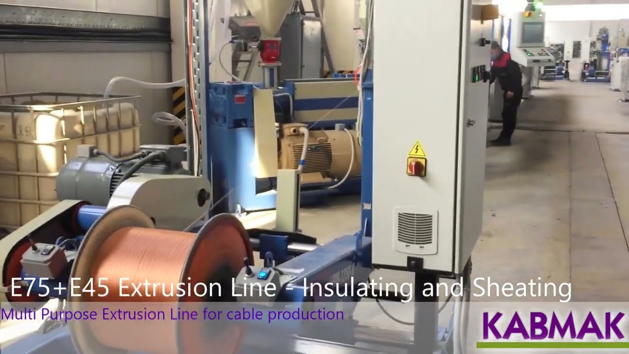 KABMAK E75+E45 Extrusion Line