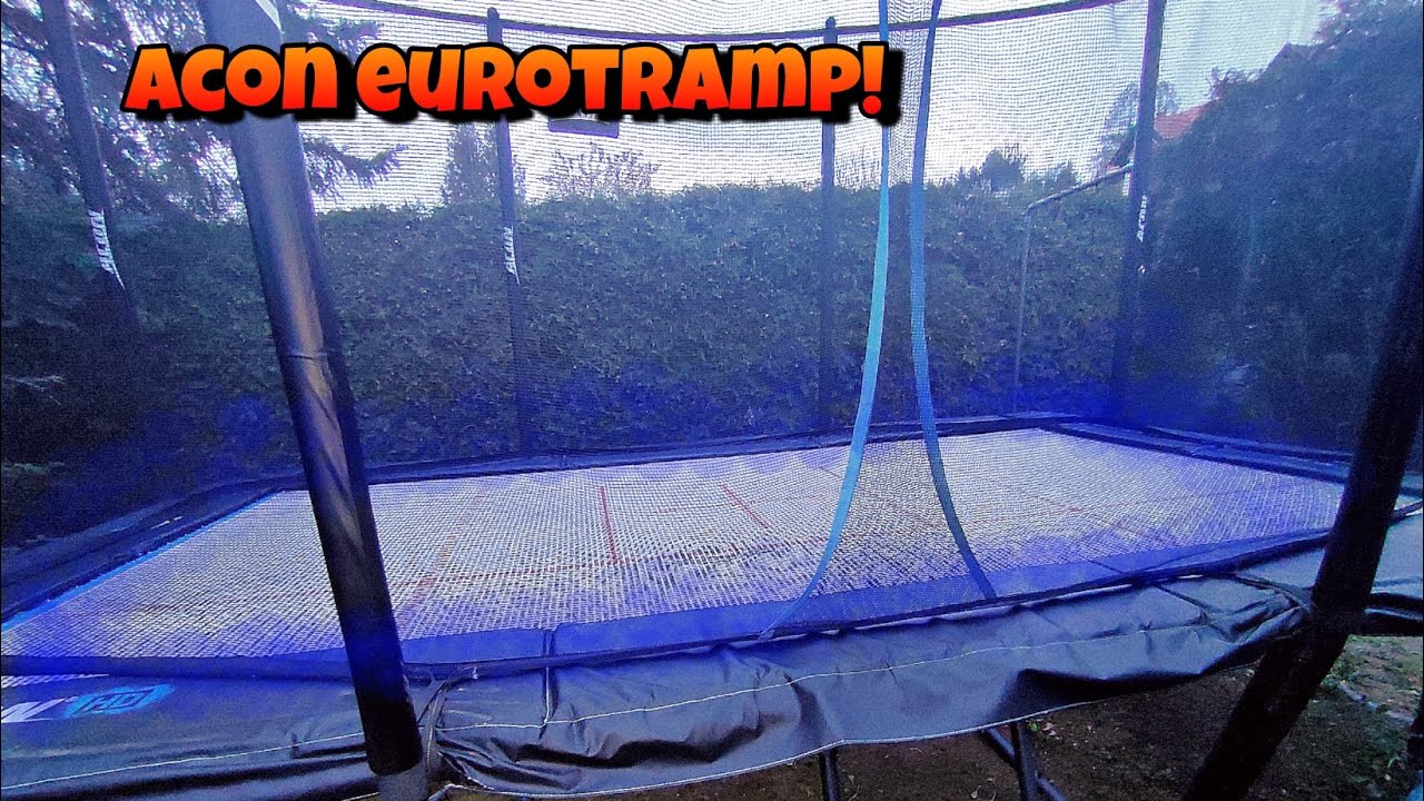 ACON EUROTRAMP! | backyard euro trampoline