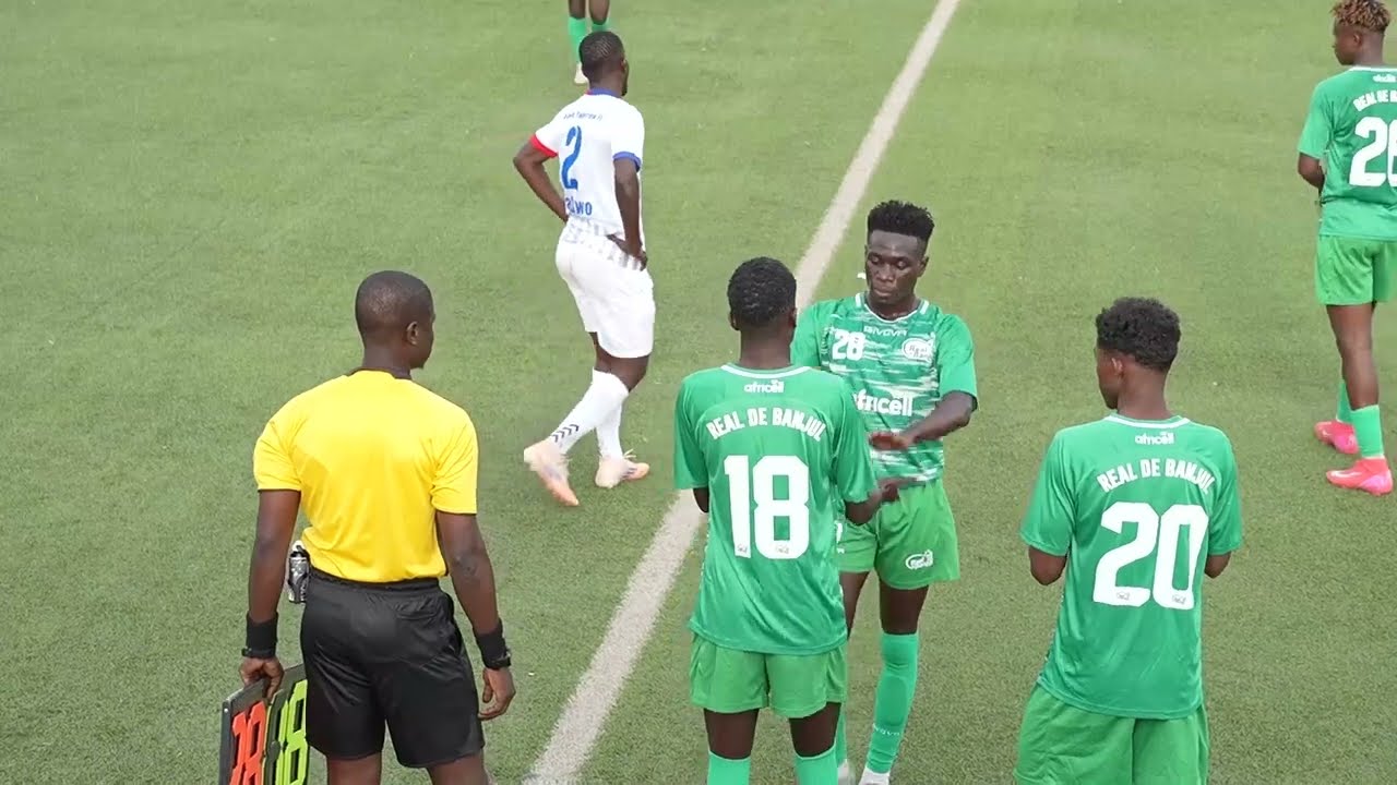 OMAR JOHM vs Greater Tomorrow fc | Highlights | real de banjul | Division One | Week 1