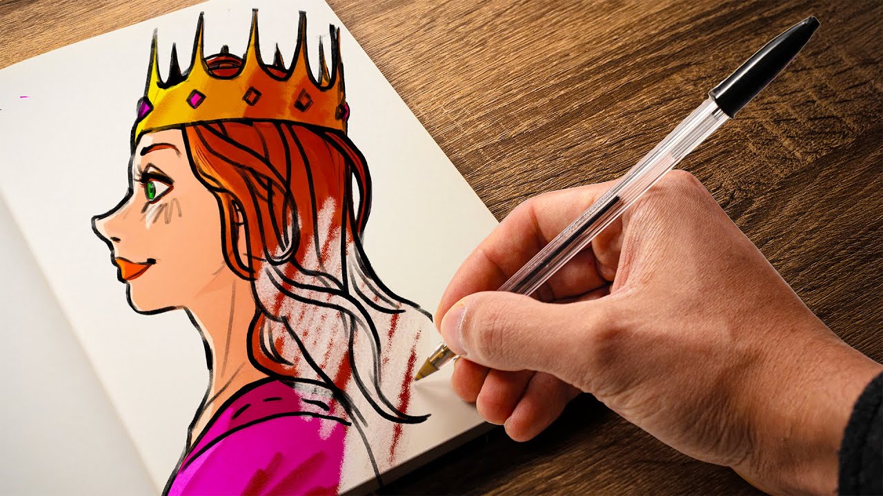 Disegno CALMO e CHILL per RICARICARSI da una VITA FRENETICA