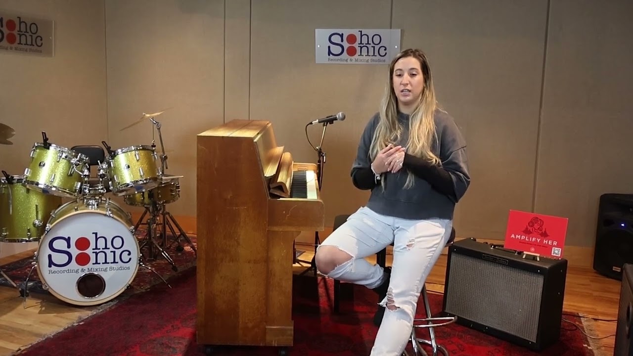 Amplify Her Live presents: Amplify Her x Soho Sonic — Meet the Artist Sarah Barta
