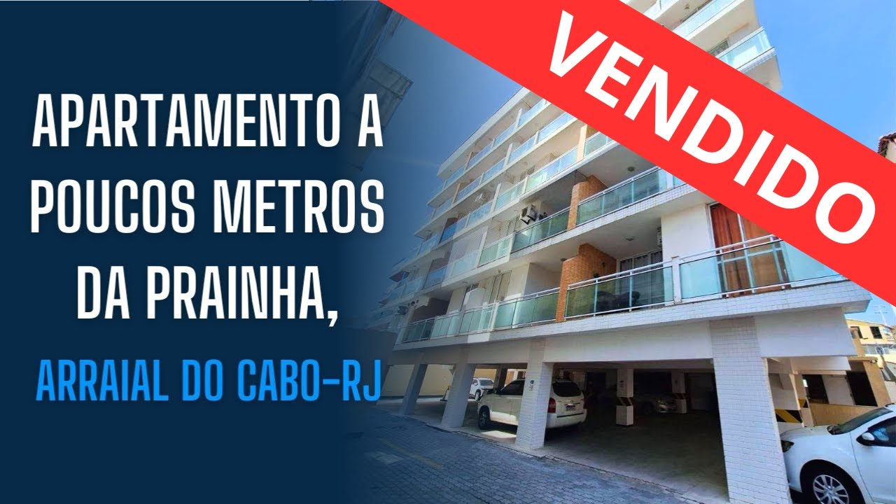 APARTAMENTO DE 2 QUARTOS NA PRAINHA | ARRAIAL DO CABO-RJ