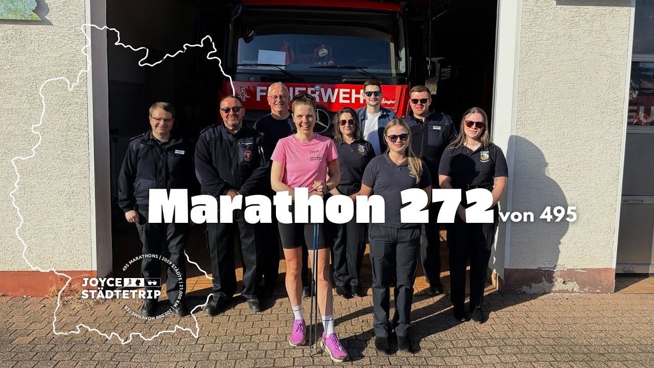 Marathon Nr. 272 – Feuerwehreinsatz & Bürgermeister auf 42,2 km
