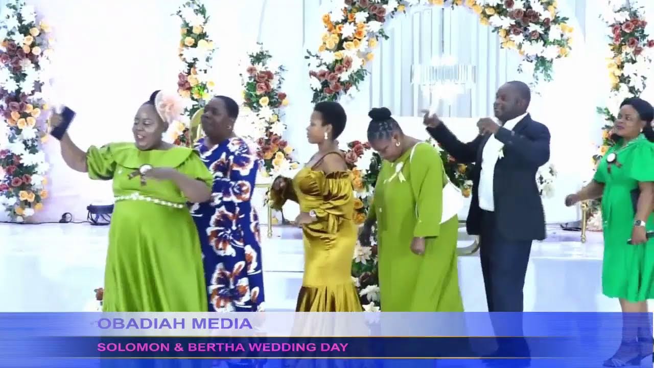 SOLOMON & BERTHA WEDDING DAY,  AUG 23, 2025
