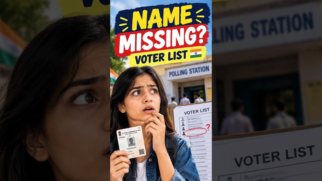 Your Name Missing from the Voter List?! Know What to Do! 🇮🇳 #shorts #indiaelects #ssccgl