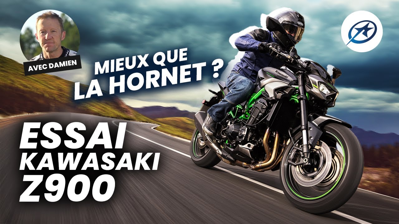 Kawasaki Z900 (Essai 2025) - Baygon vert