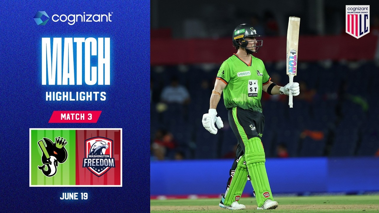 Cognizant Match Highlights | Washington Freedom vs Seattle Orcas | Match #3