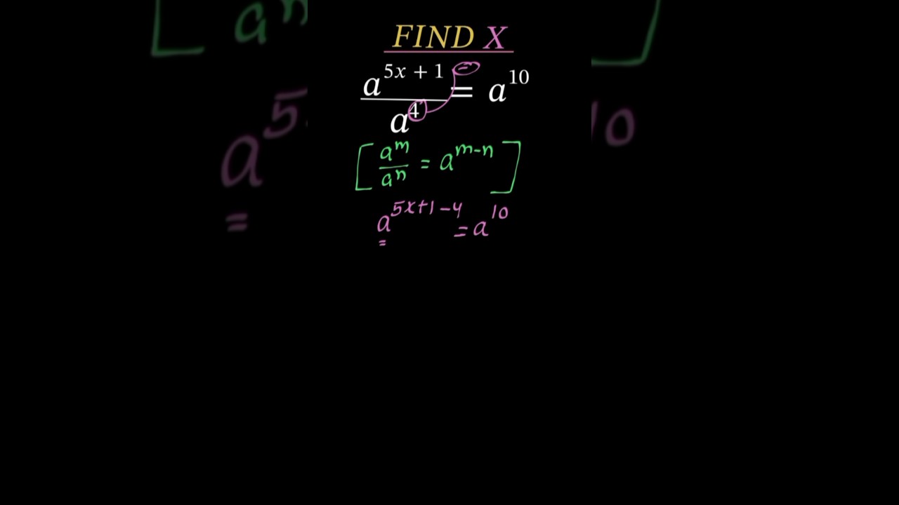 Exponential Math problem