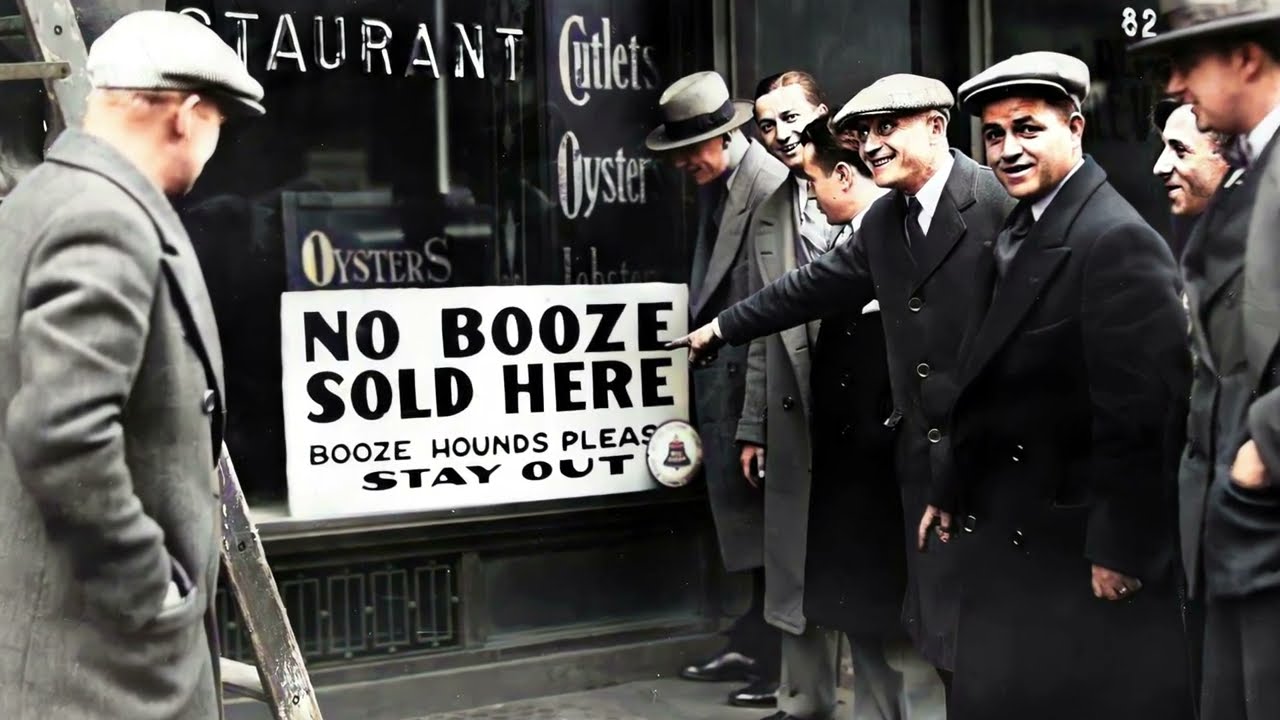 A Failed Experiment - The Prohibition Era in America [Colorized]