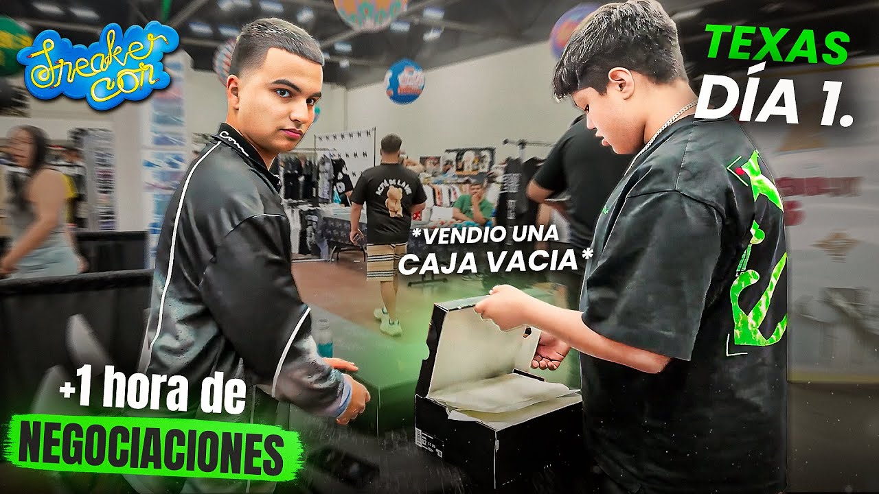 ¡NEGOCIAMOS +$10.000 EN TENIS EN SNEAKERCON DÍA 1! EN TEXAS