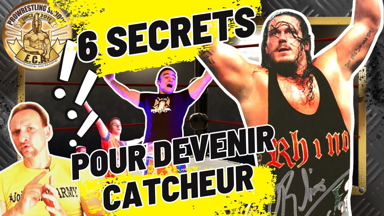 6 SECRETS POUR DEVENIR CATCHEUR #catch #wrestling #prowrestling #catchlyon #catcheurfrancais
