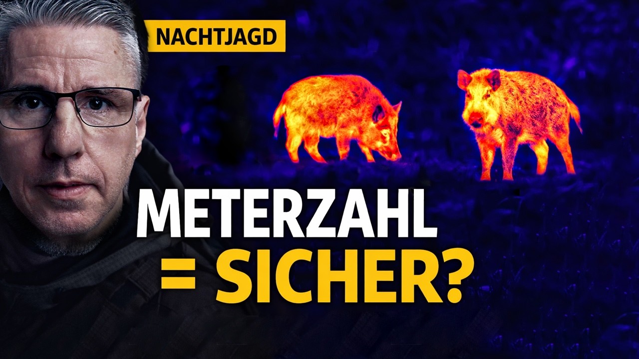 Nachtjagd mit Wärmebild: Warum der Entfernungsmesser in die falsche Richtung führt