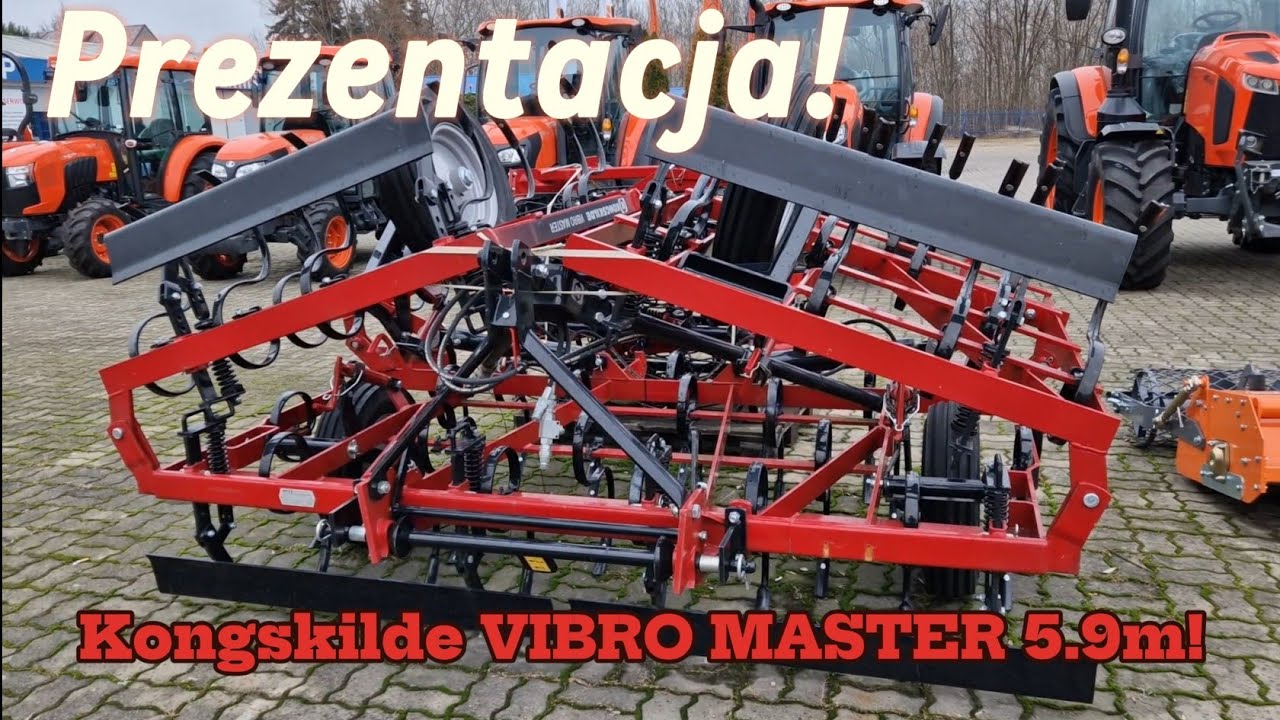 Prezentacja agregatu Kongskilde VIBRO MASTER o szer. 5,9m! ROLMECH