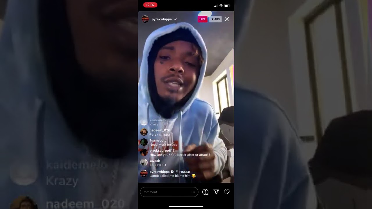 Pyrex Whippa Returns (Baltimore Studio Cookup)
