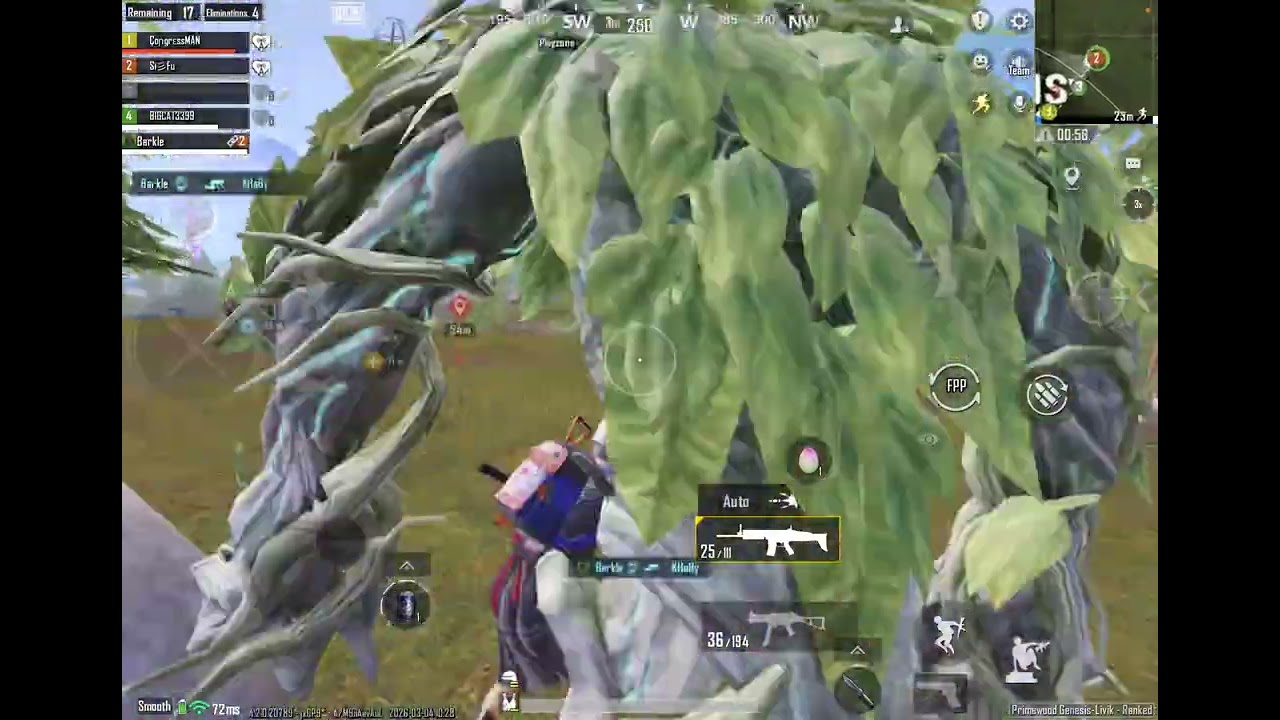 Barkle gave me free kill BGMI iPad 11