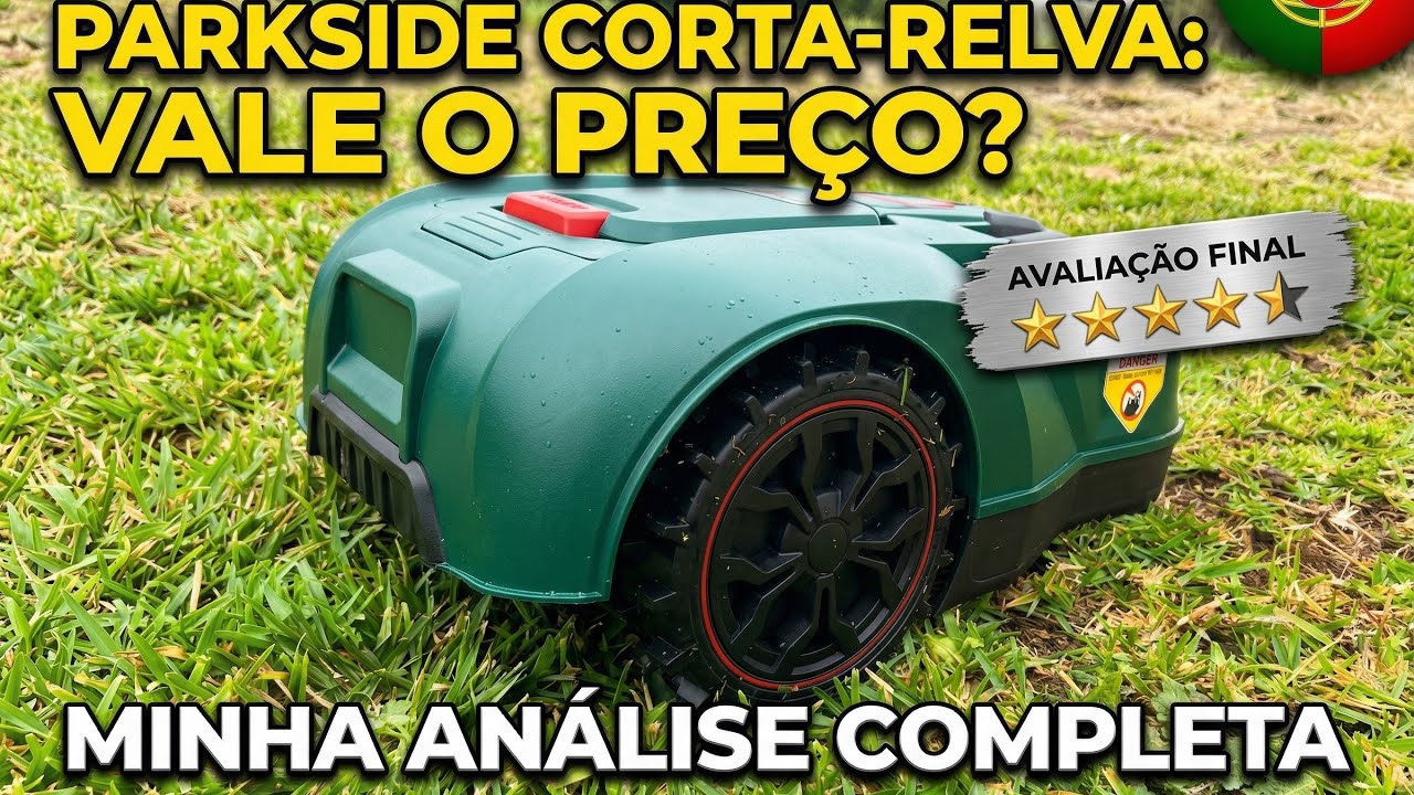 ROBOT CORTA RELVA PARKSIDE  SMART LIDL    ROBOT MOWERS PARKSIDE SMART LAWN LIDL
