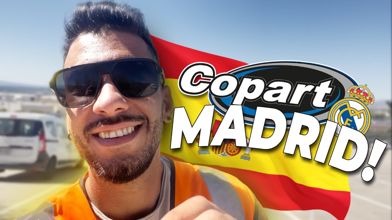 FUIMOS A UNA SUBASTA DE COPART EN MADRID!!