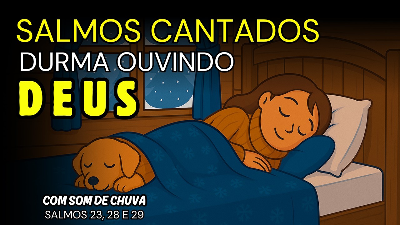 Salmos Cantados para Dormir Paz Profunda com os Salmos 23, 28 e 29 (Ouça até Adormecer)
