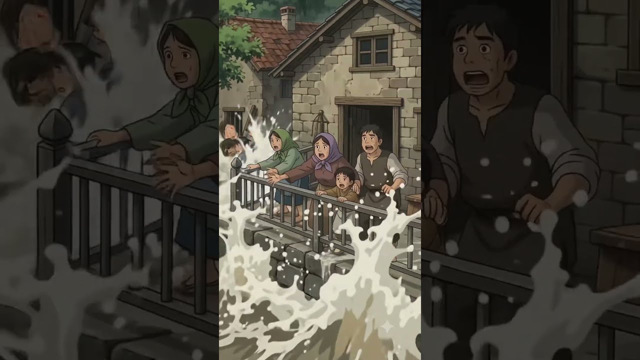 Nepal Flash Flood: When the River Swallowed the Village | Ghibli-Style Disaster Story