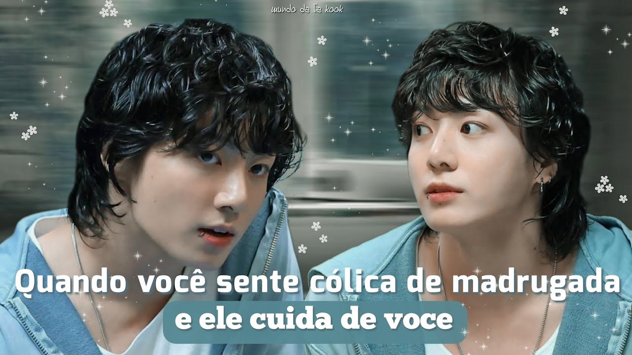 Imagine Jungkook - Quando você sente cólica de madrugada e ele cuida de você — (ep•unico)