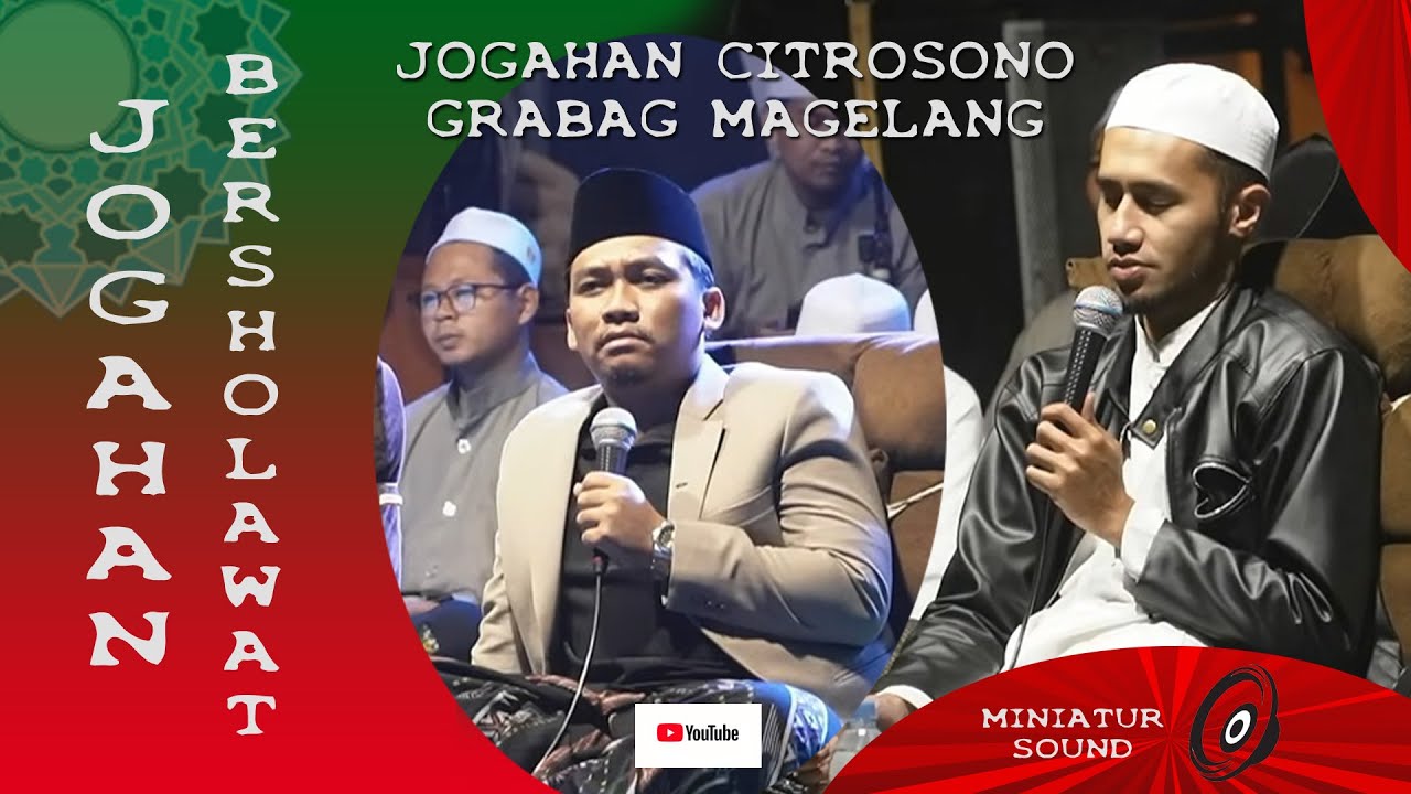 JOGAHAN BERSHOLAWAT Tasyakuran warga Dusun Jogahan Cirosono Grabag Magelang ( 2025 )