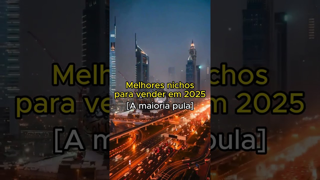 Melhores nichos para vender em 2025!
