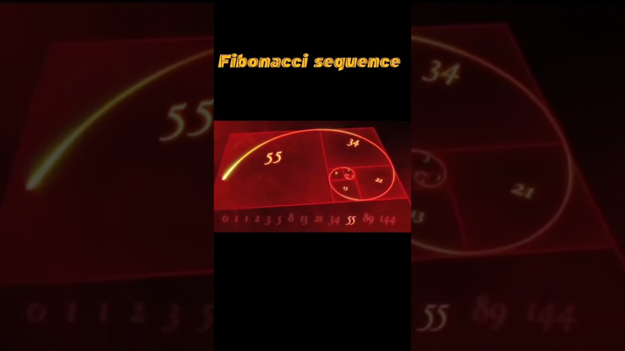 Beauty of mathematics          Fibonacci sequence 