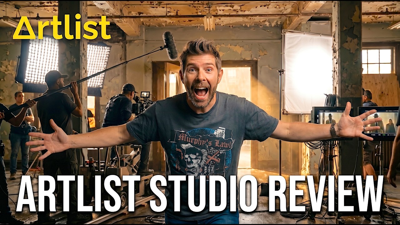Artlist Studio is The New Standard in Ai Filmmaking🔥🎥