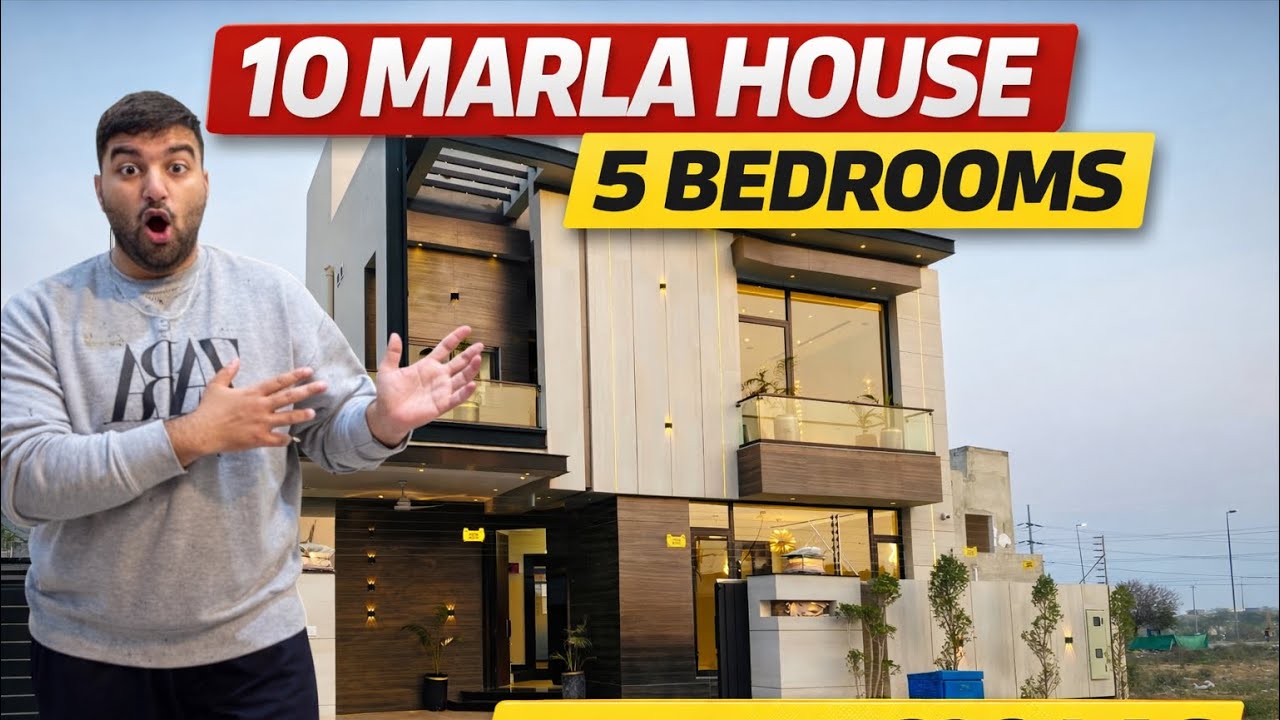 6.20 Crore | 10 Marla Modern House | DHA Phase 7 Lahore | 5 Beds Prime Location