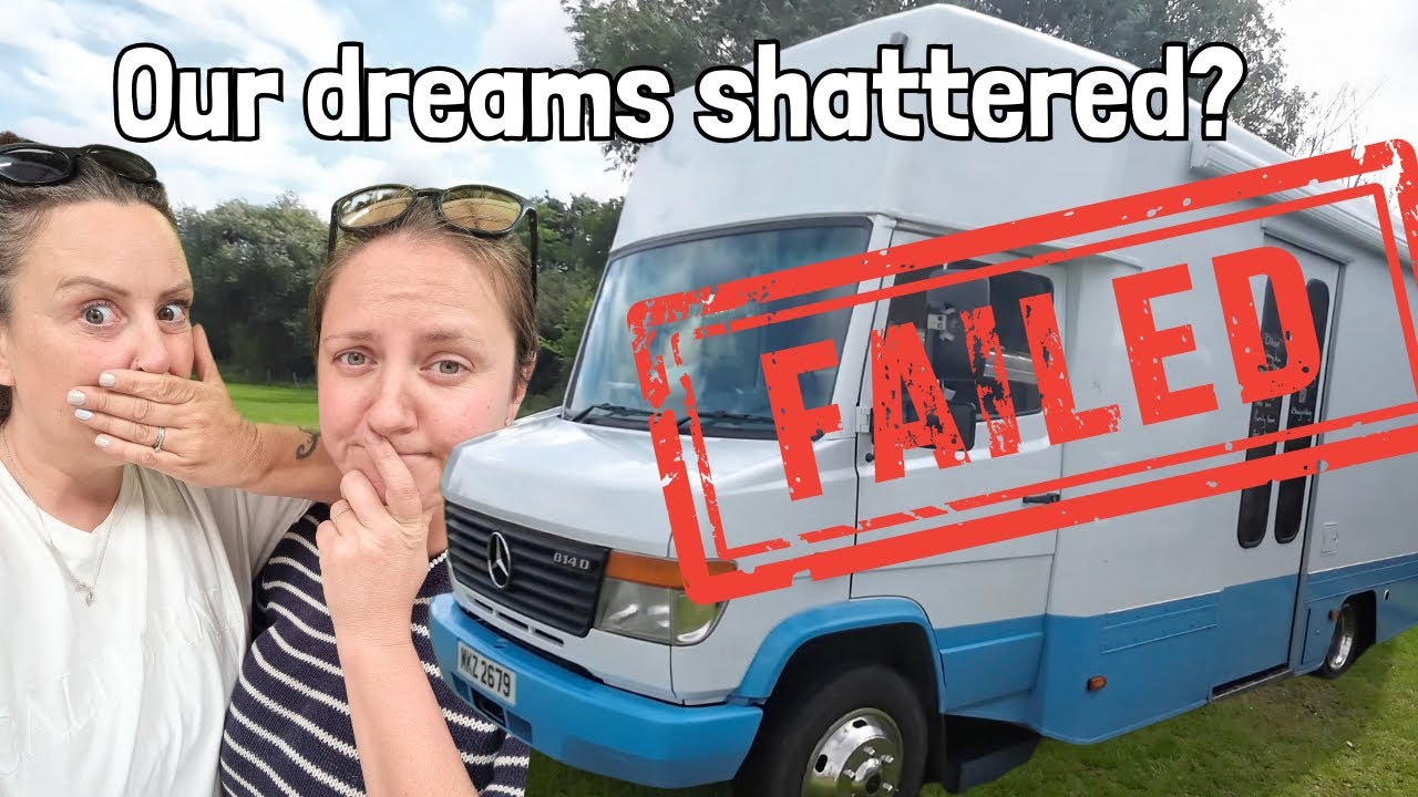 Our bus FAILED its MOT | Are our van life dreams over? | Family vanlife reality