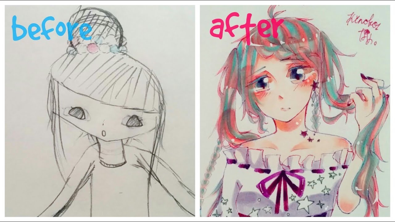 【10歳～15歳】イラスト成長記録【きのこなめ】