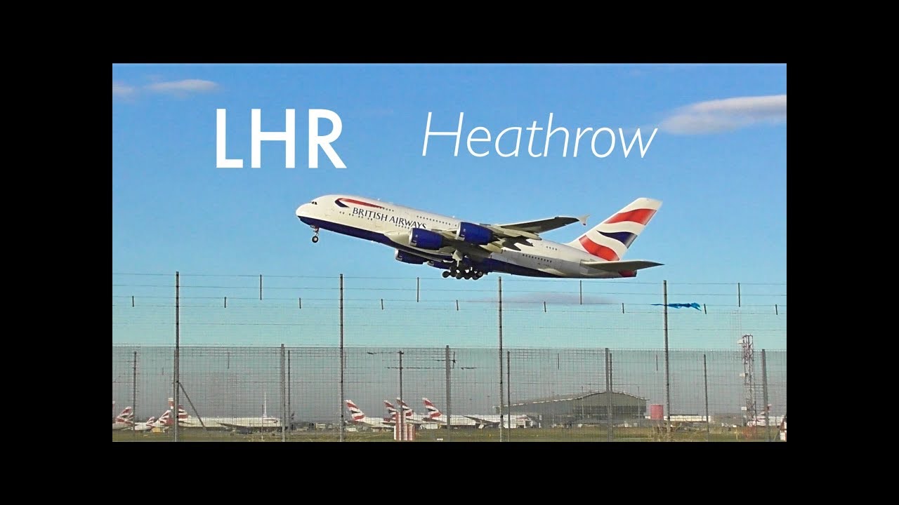 Plane Spotting *Late Afternoon Takeoffs Compilation* RW27L, London Heathrow (LHR)
