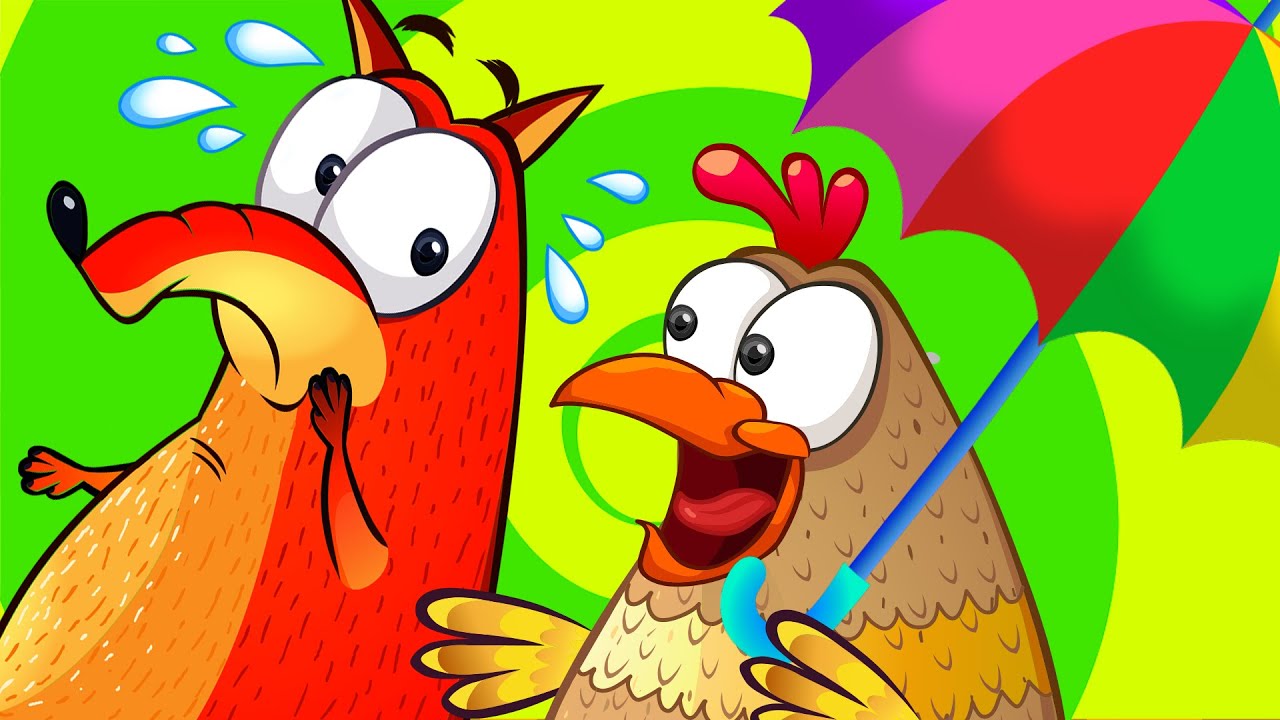 A bailar con Zorro y Pollo | Juegos infantiles y dibujos animados | Zorro y Pollo Español
