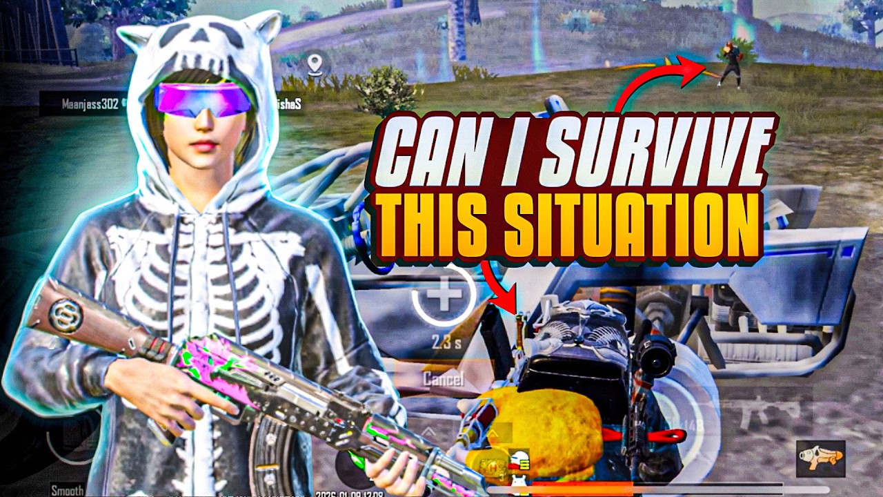 Can bab1u  survive in this situation | BGMI | BAB1U