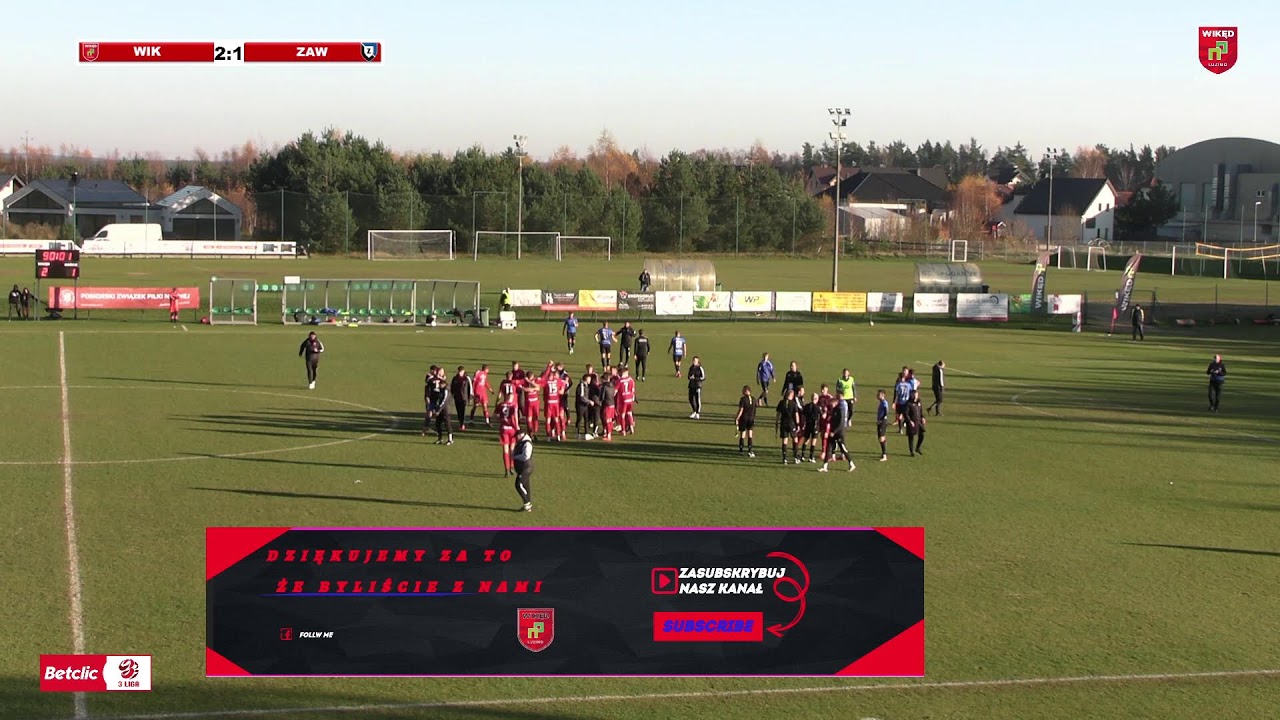 BETCLIC III LIGA GR.2  WIKĘD  LUZINO - ZAWISZA BYDGOSZCZ 08.11.2025