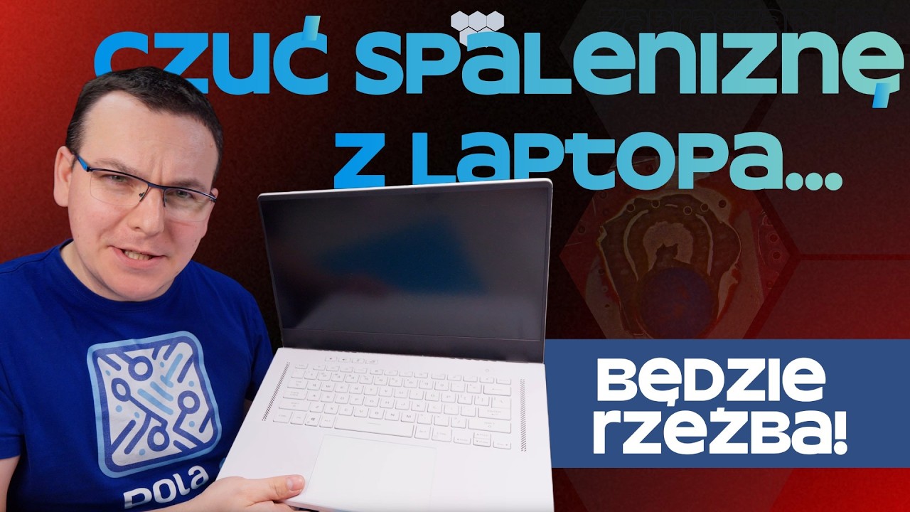 Czuć SPALENIZNĘ z Laptopa! Będzię rzeźbienie w Asusie ROG Zephyrus