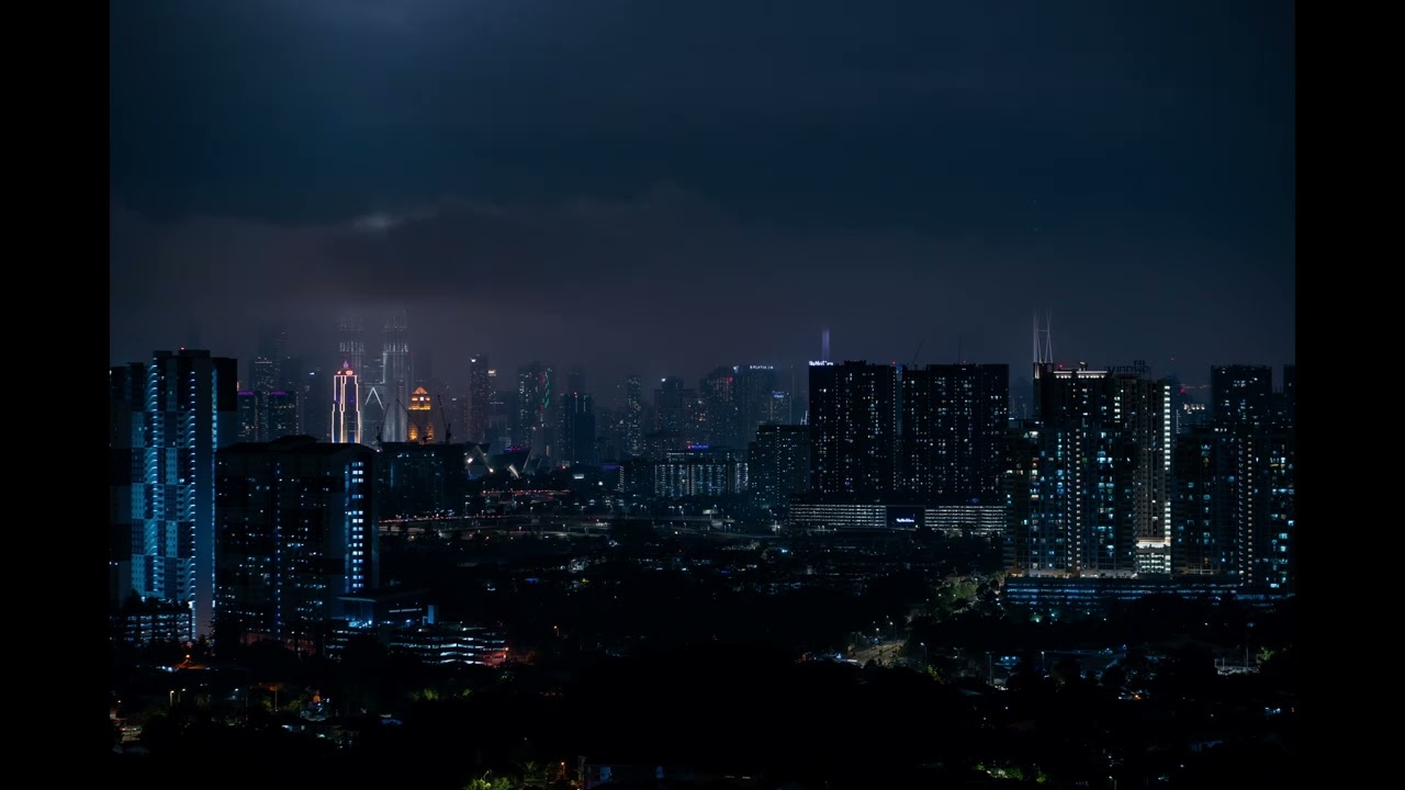 4K Timelapse - Kuala Lumpur New Year Eve 2026