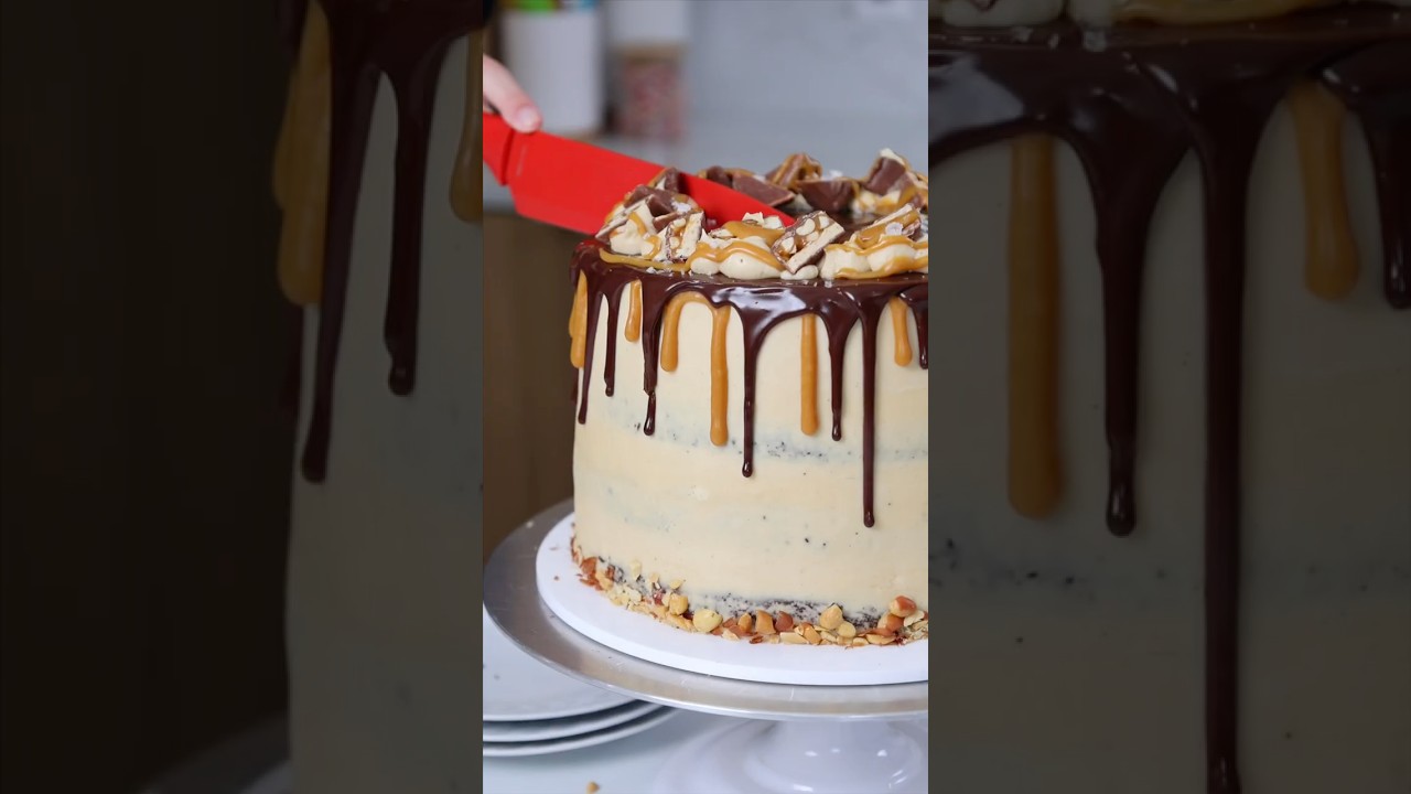 Ultimate Chocolate Snickers Cake | Rich, Gooey & Irresistible!