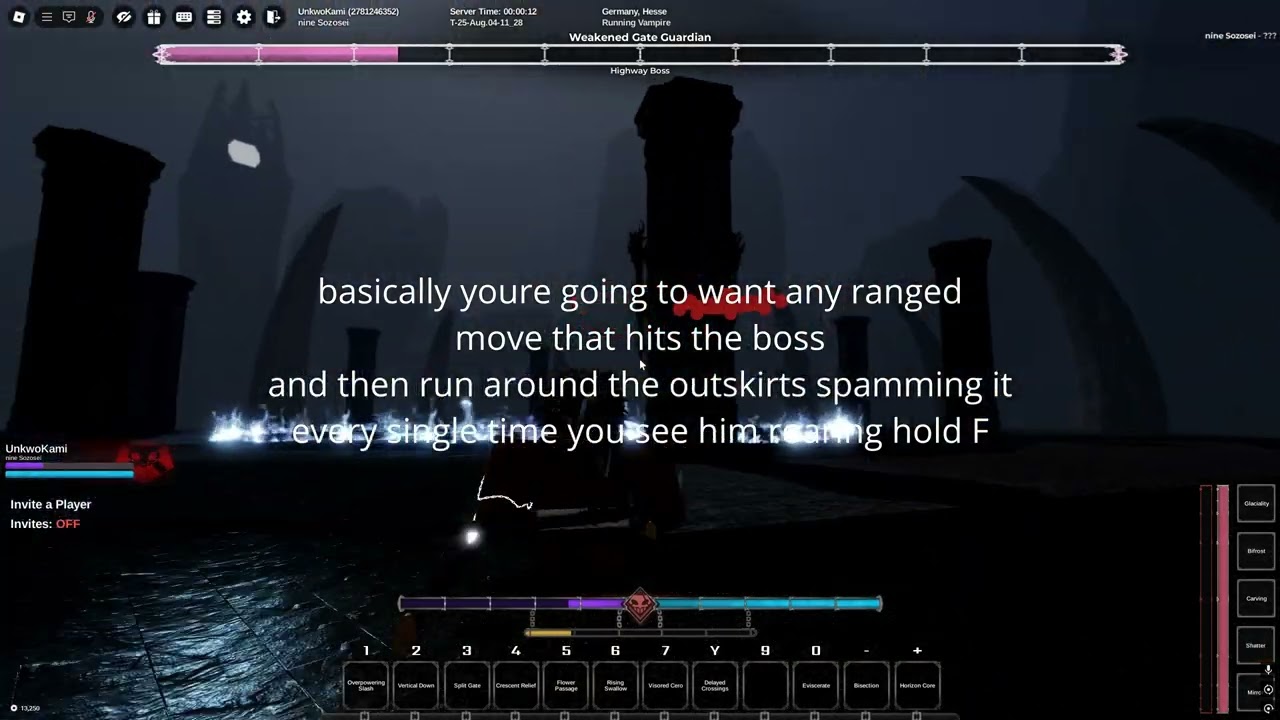 [Type Soul] Fastest way to CHEESE Hell Gate Boss with NO MODE