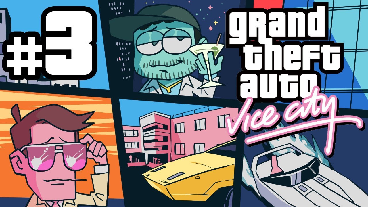 SuperMega Plays GTA VICE CITY - EP 3: On the Run