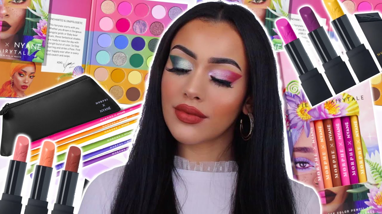 MORPHE X NYANE FIERCE FARYTAILE COLLECTIE TESTEN !!