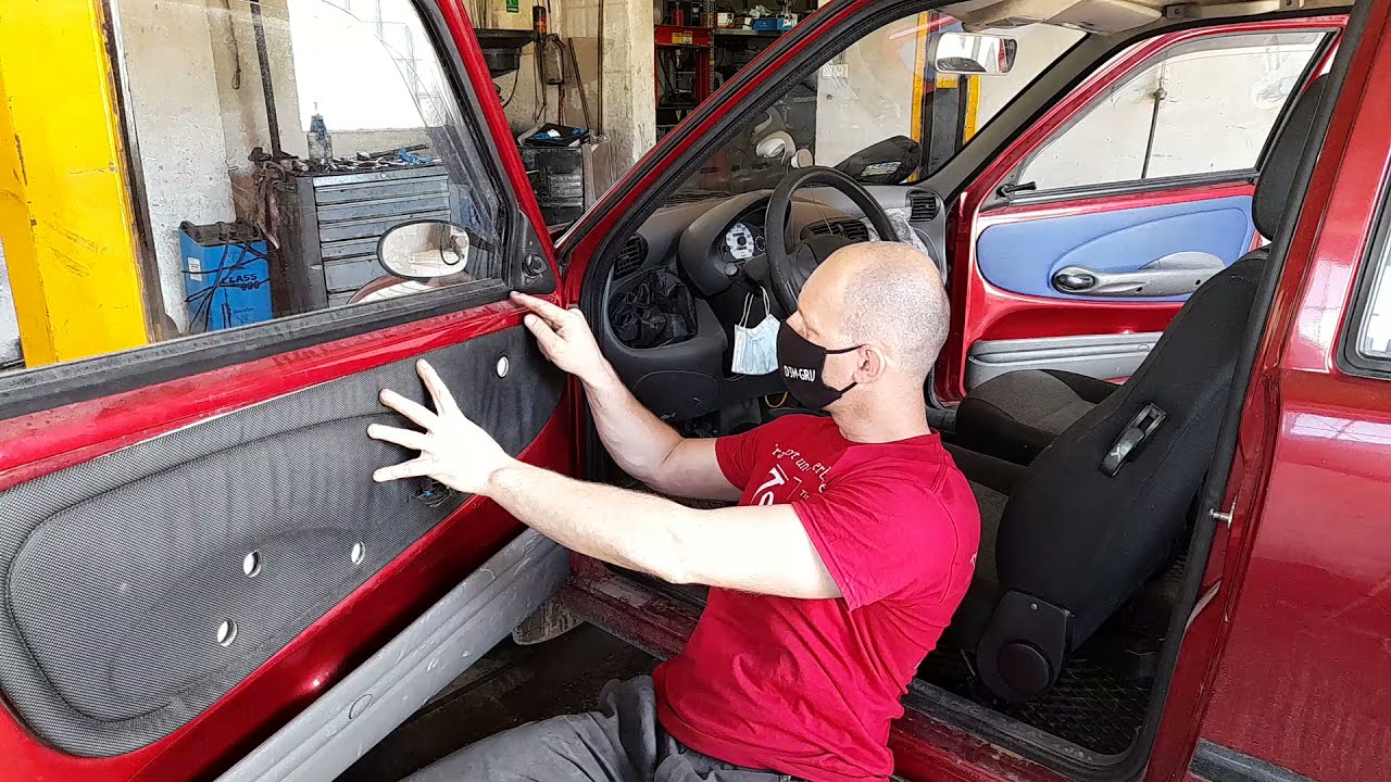 Seicento TUNING zmiana tapicerki