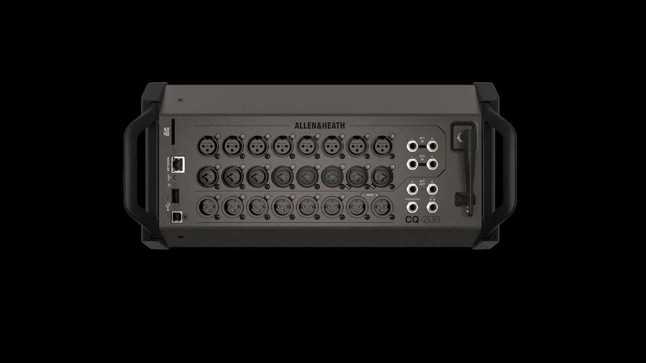 Allen&Heath CQ20b Config Magyar