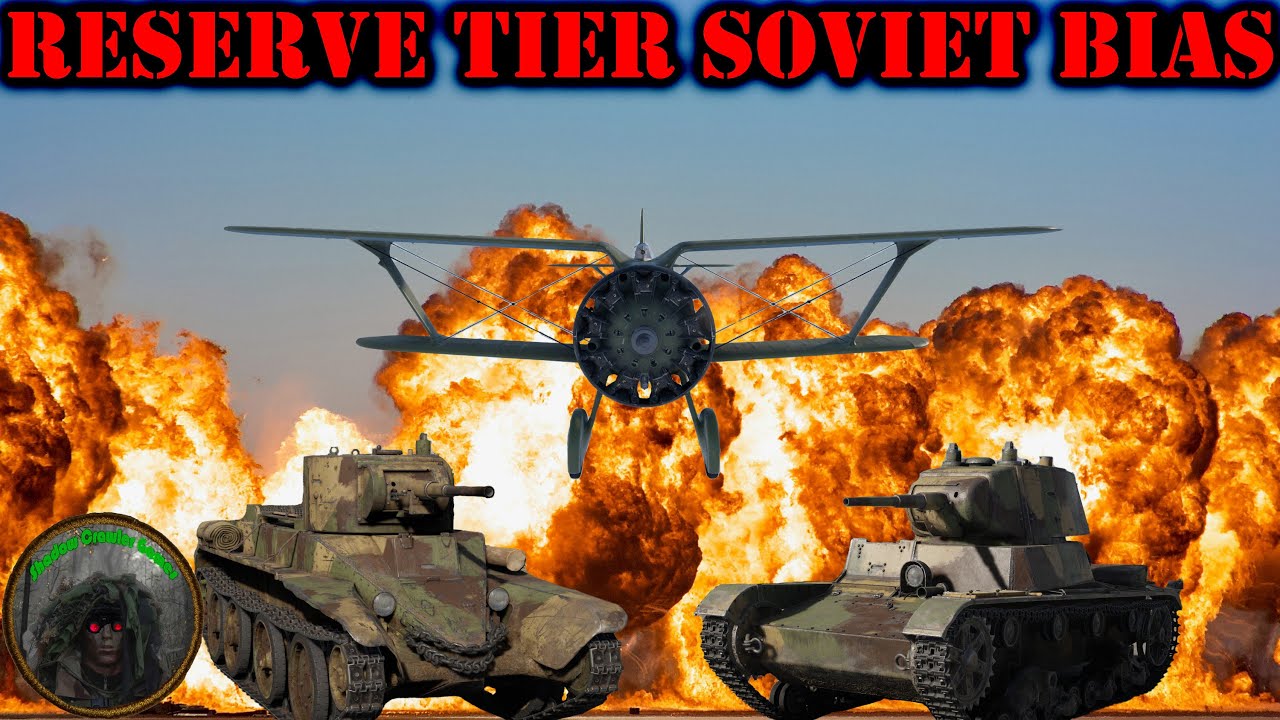 War Thunder - Reserve Tier Soviet Bias (BT-5, T-26, I-15 WR)