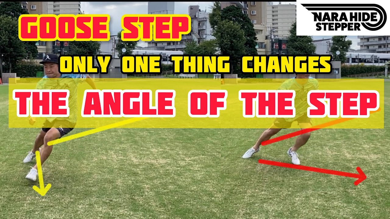 RUGBY STEP TUTORIAL: HOW to GET ANGLE GOOSE STEP