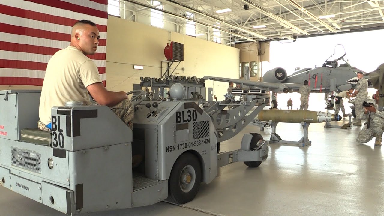 Who Loads the Bombs on the Planes  - Air Force Weapons Loaders