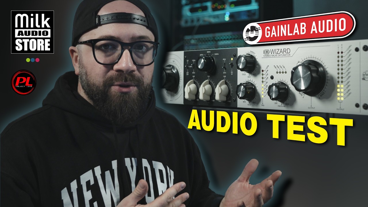 Giacomo Pasquali testa il Gainlab Audio WIZARD – Saturatore Valvolare Analogico