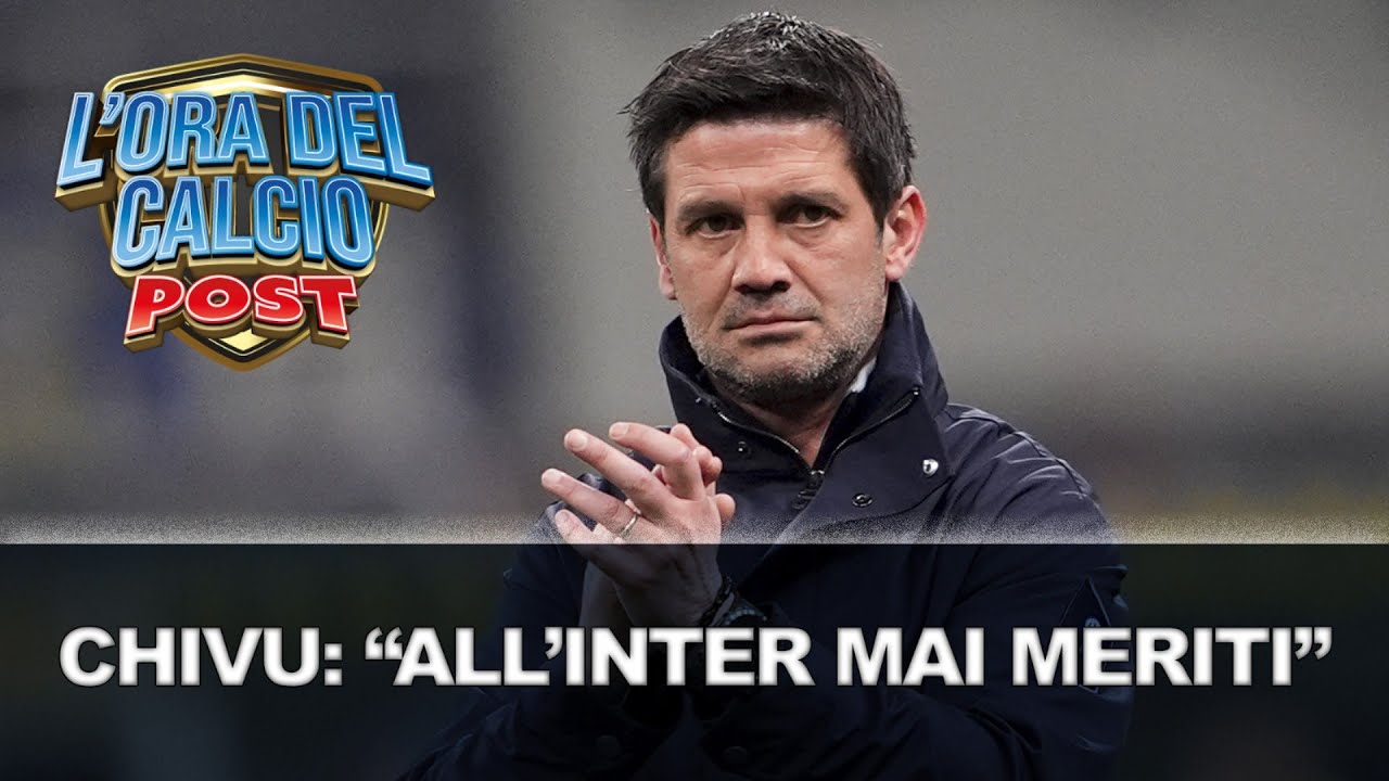 Chivu: “All’Inter mai meriti